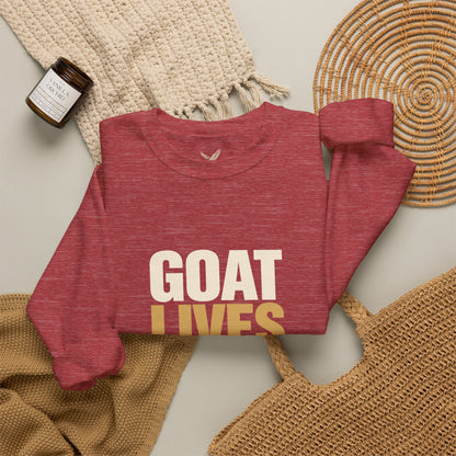 Goat Lives Matter - Crewneck Sweatshirt - Unisex