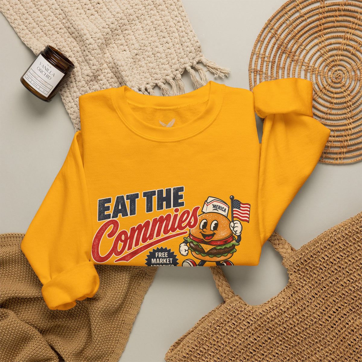 Eat the Commies - Crewneck Sweatshirt - Unisex