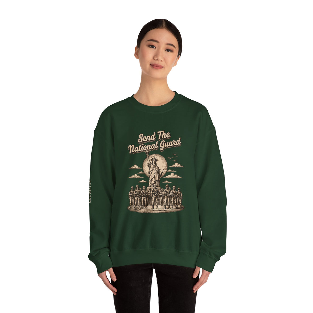 Send the National Guard - Crewneck Sweatshirt - Unisex