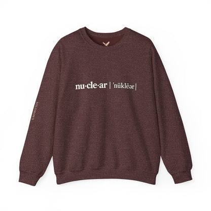 nu-cle-ar - Crewneck Sweatshirt - Unisex