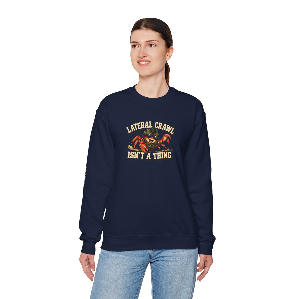 Lateral Crawl? - Crewneck Sweatshirt - Unisex