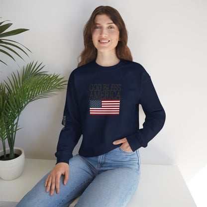 God Bless America Crewneck Sweatshirt - Unisex