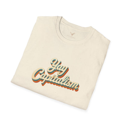 Yay Capitalism Retro - Short Sleeve T-Shirt - Unisex