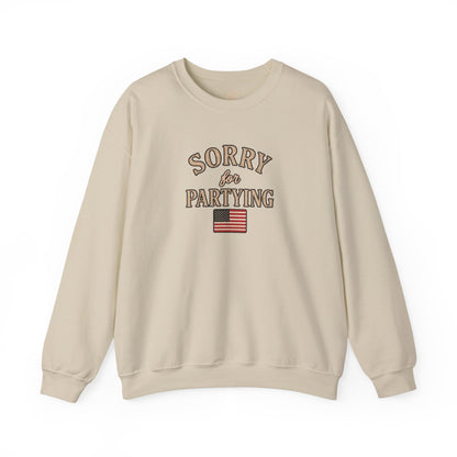 Sorry for Partying - Crewneck Sweatshirt - Unisex