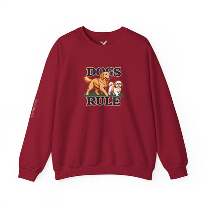 Dogs Rule - Crewneck Sweatshirt - Unisex
