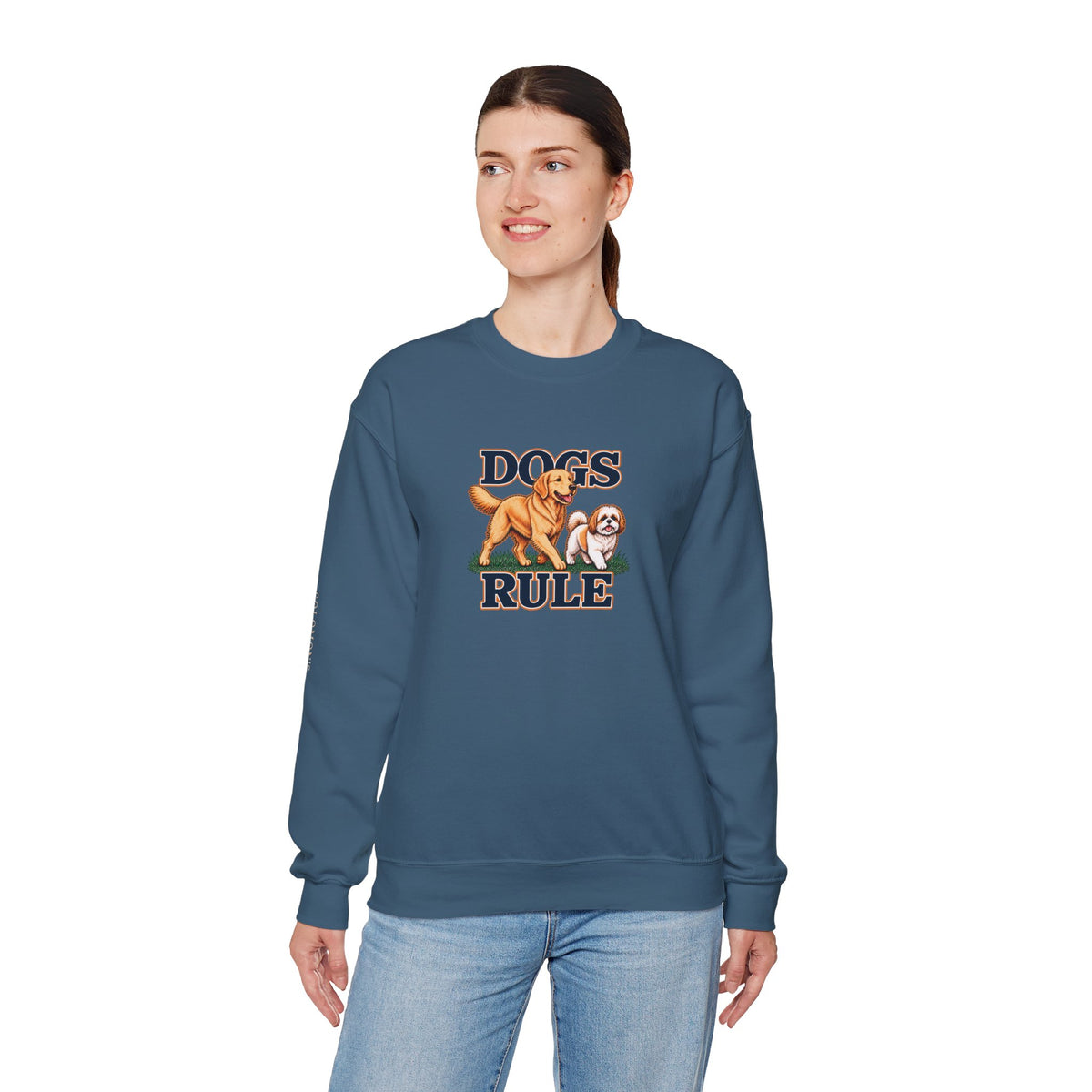 Dogs Rule - Crewneck Sweatshirt - Unisex