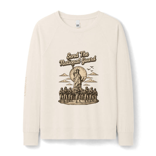 Send the National Guard - French Terry Sweatshirt - Women's