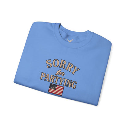 Sorry for Partying - Crewneck Sweatshirt - Unisex
