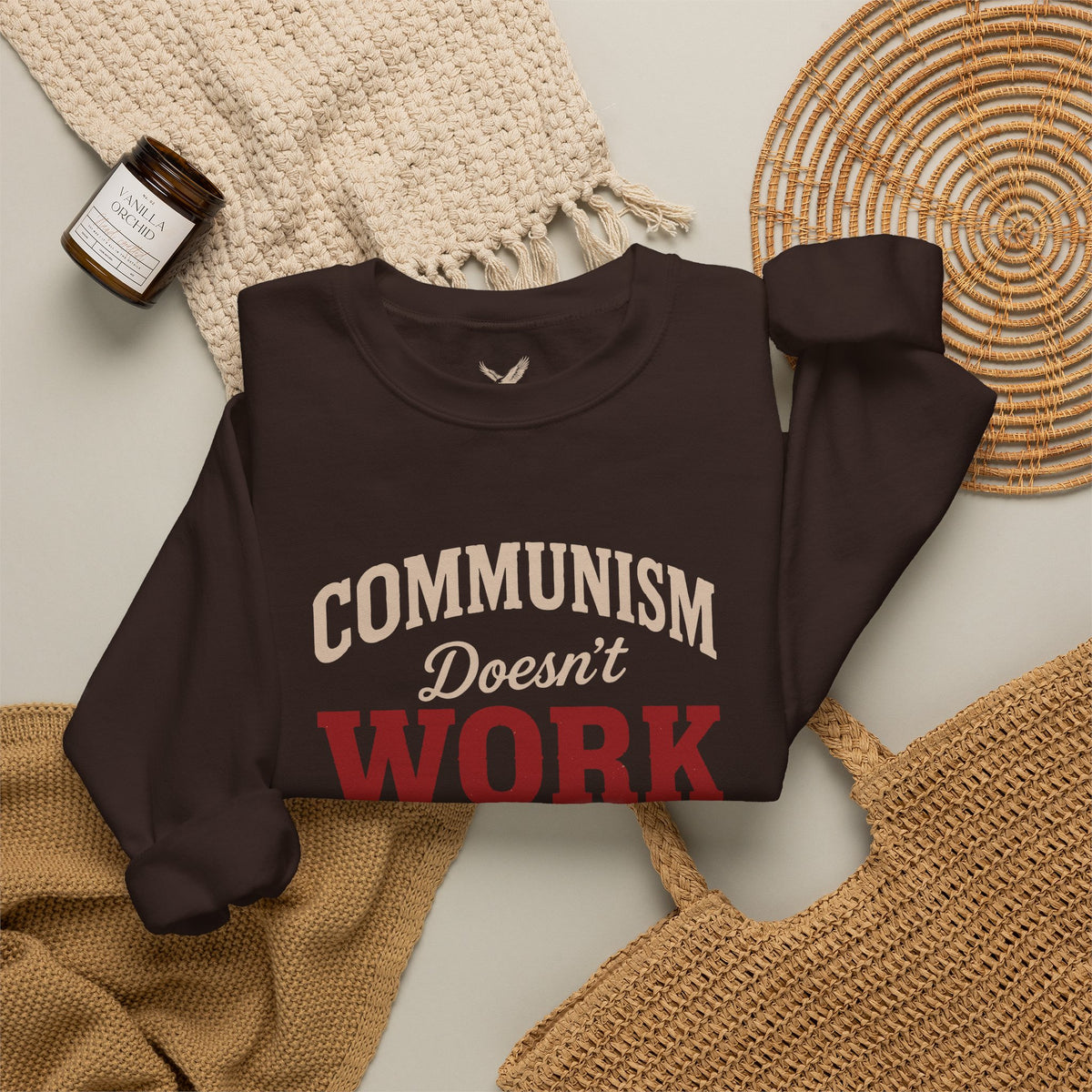 Communism Doesn't Work - Crewneck Sweatshirt - Unisex
