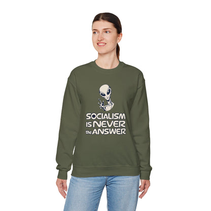 Friendly Alien - Crewneck Sweatshirt - Unisex