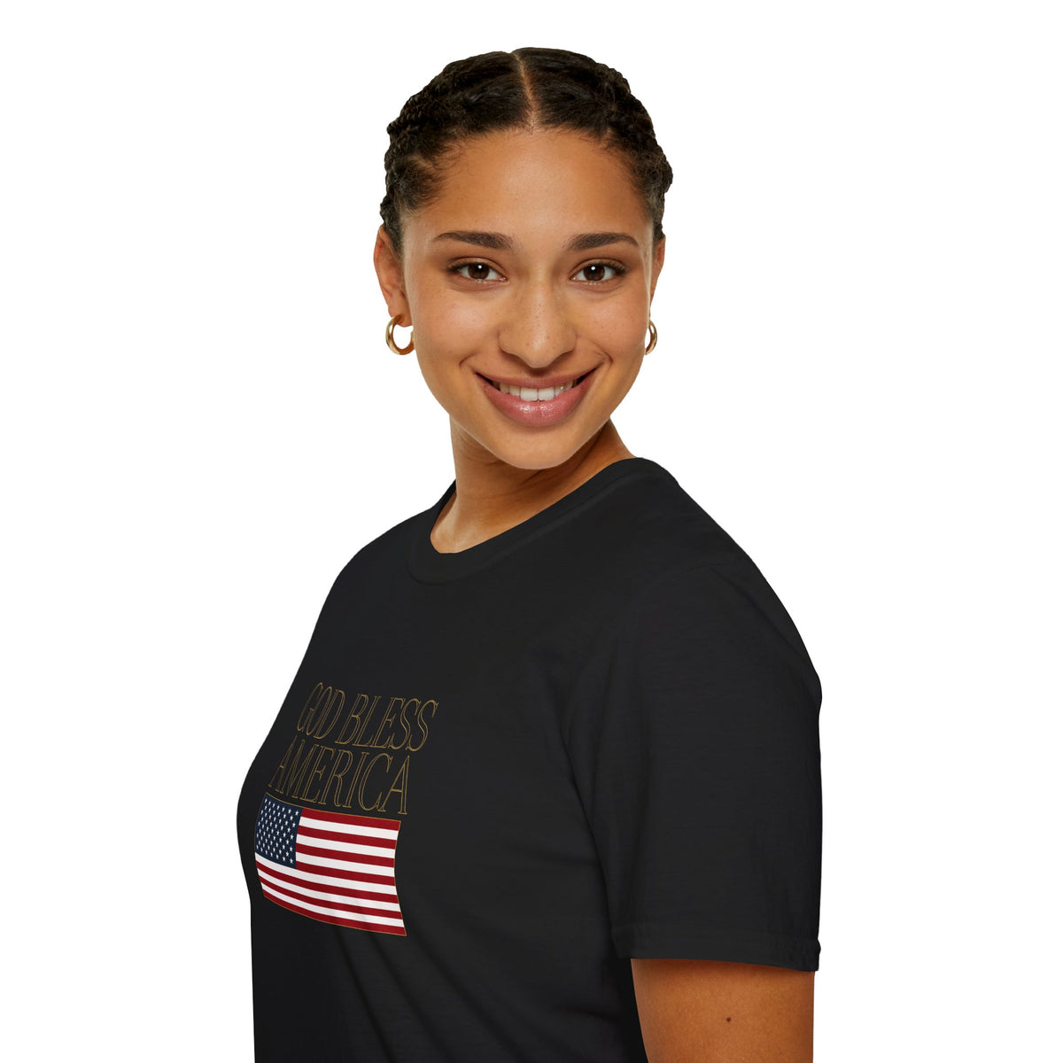 God Bless America (Lg) - Short Sleeve T-Shirt - Unisex