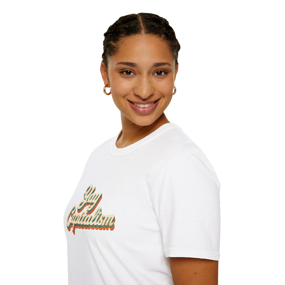 Yay Capitalism Retro - Short Sleeve T-Shirt - Unisex