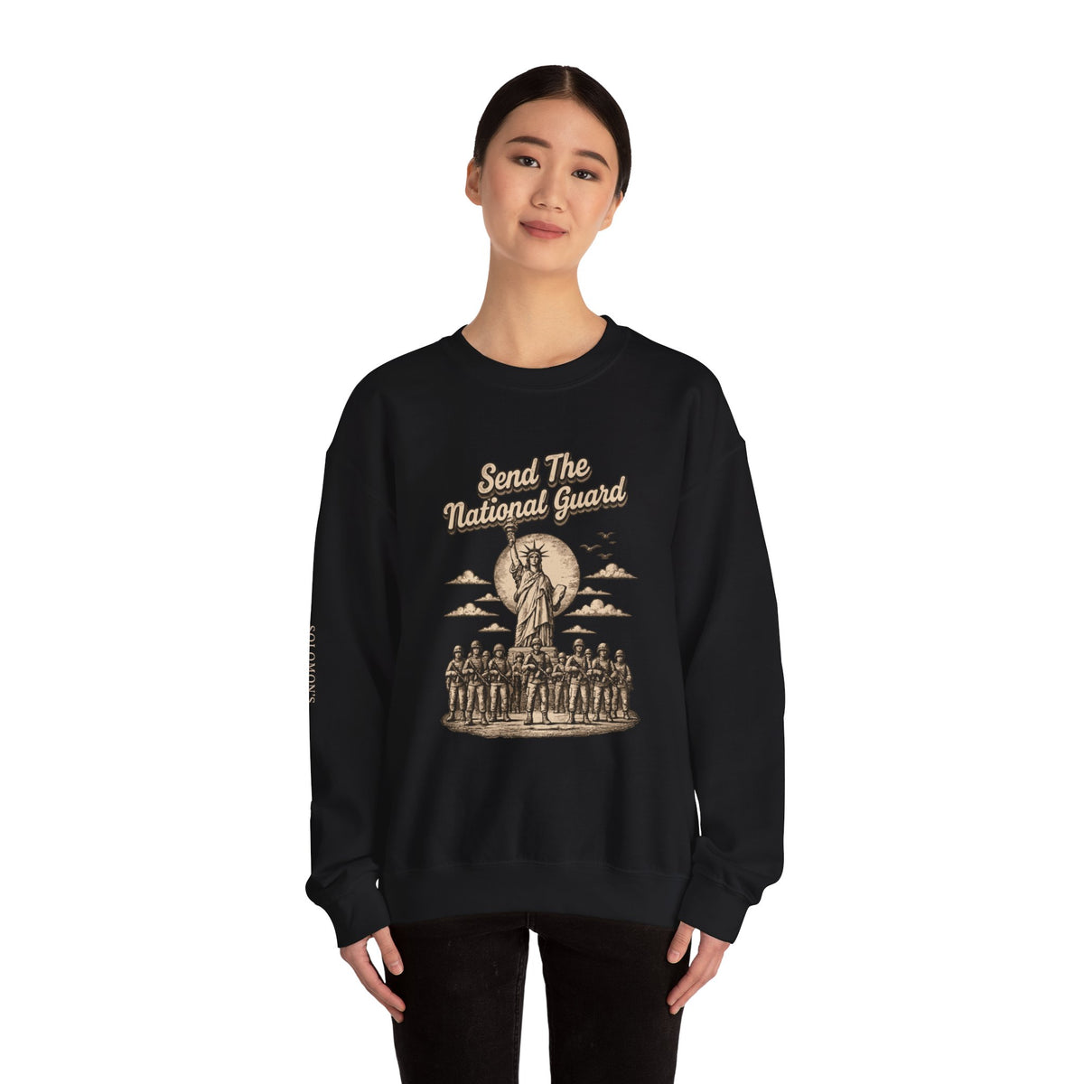 Send the National Guard - Crewneck Sweatshirt - Unisex