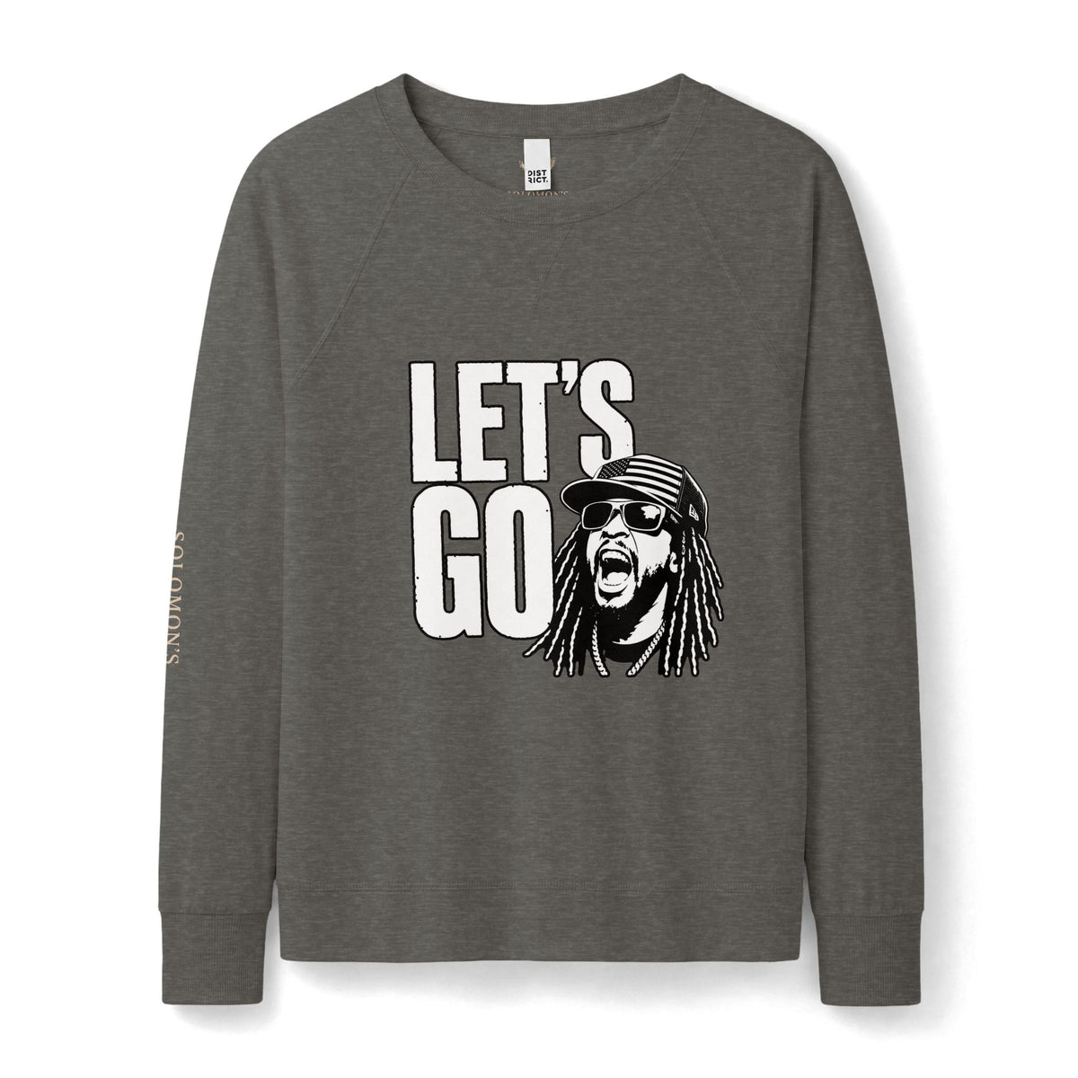 Let's Go - French Terry Sweatshirt - Women's