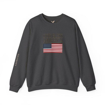 God Bless America Crewneck Sweatshirt - Unisex