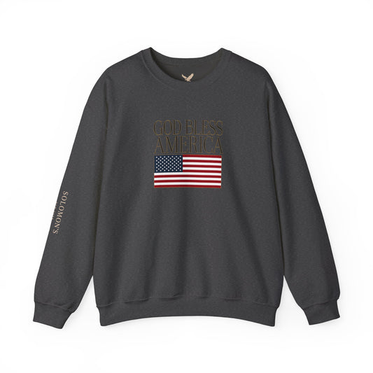 God Bless America Crewneck Sweatshirt - Unisex