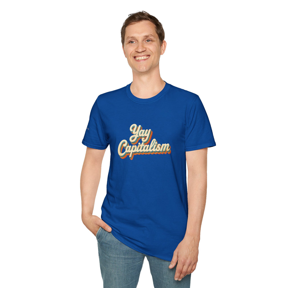 Yay Capitalism Retro - Short Sleeve T-Shirt - Unisex
