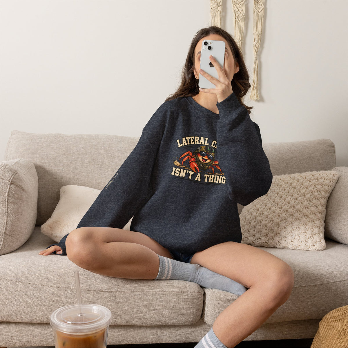 Lateral Crawl? - Crewneck Sweatshirt - Unisex