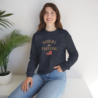 Sorry for Partying - Crewneck Sweatshirt - Unisex