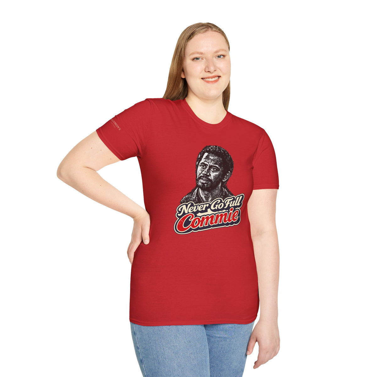 Never Go Full Commie - Short Sleeve T-Shirt - Unisex