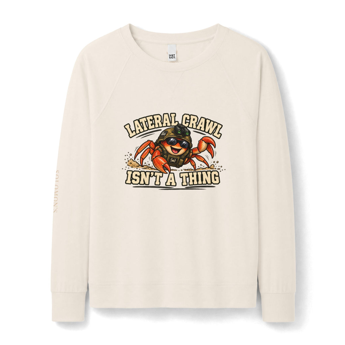 Lateral Crawl? - French Terry Sweatshirt - Women's