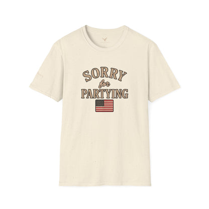Sorry for Partying - Short Sleeve T-Shirt - Unisex