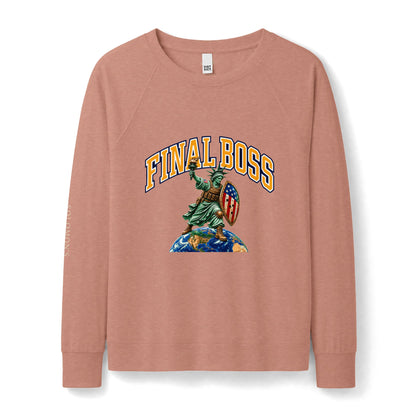Final Boss - French Terry Sweatshirt - Women's