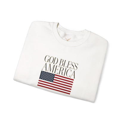 God Bless America Crewneck Sweatshirt - Unisex