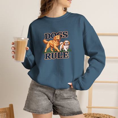 Dogs Rule - Crewneck Sweatshirt - Unisex