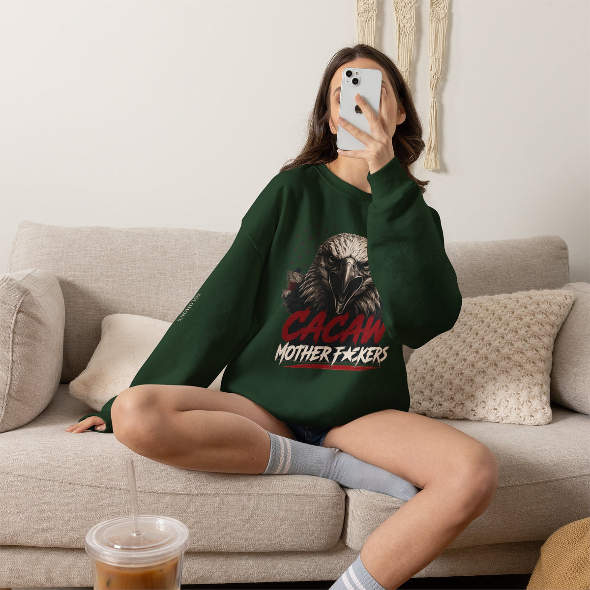 Cacaw Mofos - Crewneck Sweatshirt - Unisex