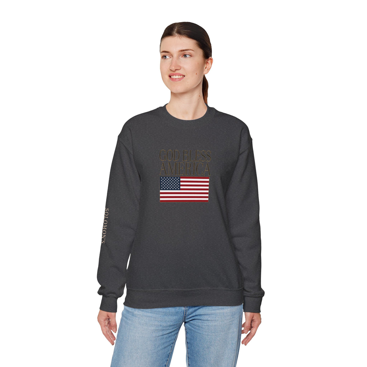 God Bless America Crewneck Sweatshirt - Unisex
