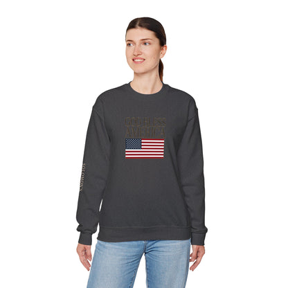 God Bless America Crewneck Sweatshirt - Unisex