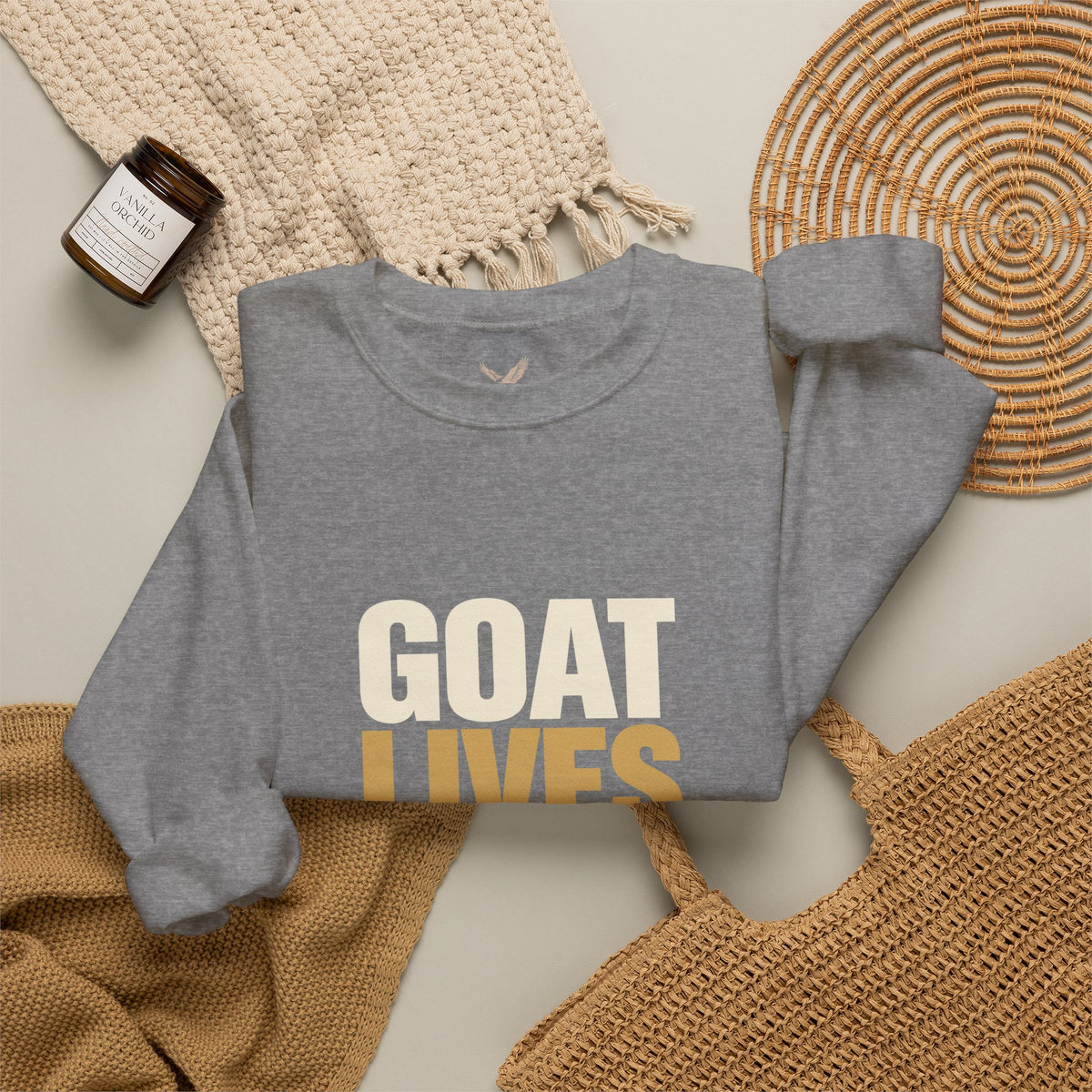 Goat Lives Matter - Crewneck Sweatshirt - Unisex