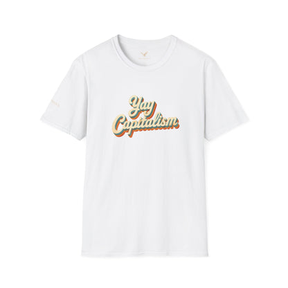 Yay Capitalism Retro - Short Sleeve T-Shirt - Unisex