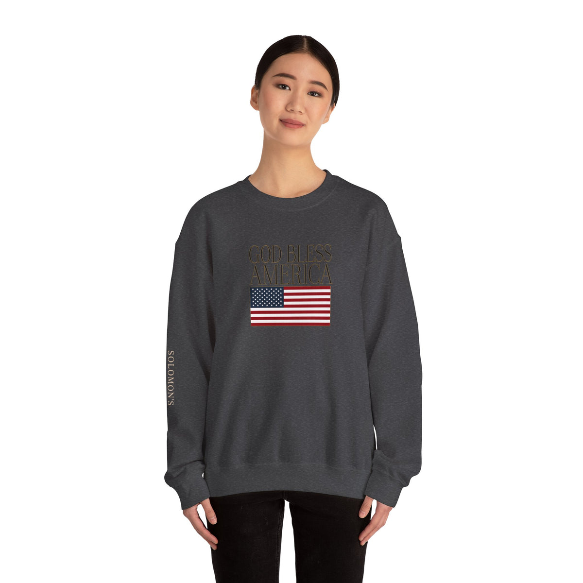 God Bless America Crewneck Sweatshirt - Unisex