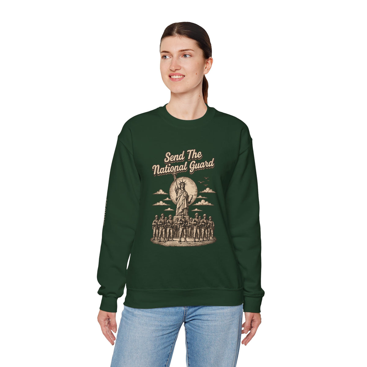 Send the National Guard - Crewneck Sweatshirt - Unisex