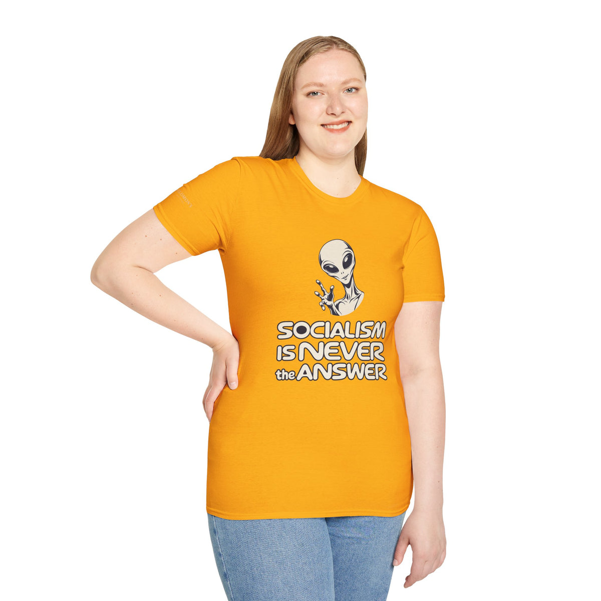 Friendly Alien - Short Sleeve T-Shirt - Unisex