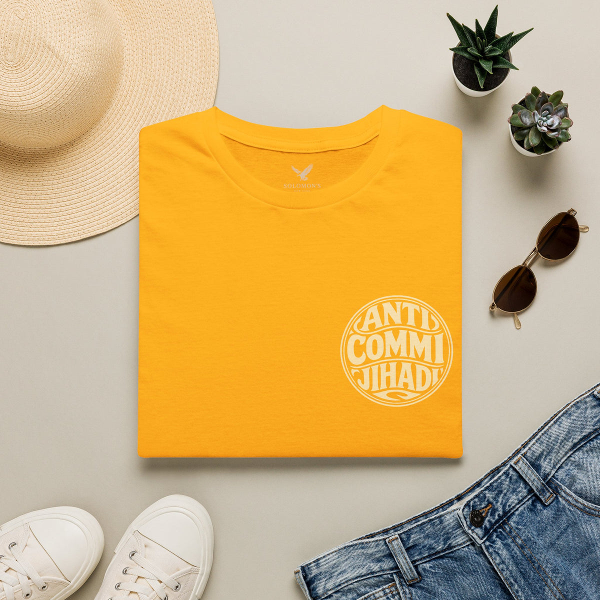 Anti Commijihadi Short Sleeve T-Shirt