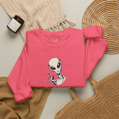 Friendly Alien - Crewneck Sweatshirt - Unisex