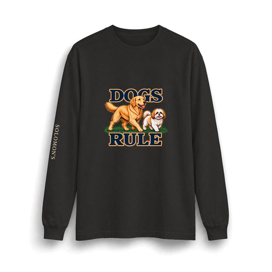 Dogs Rule - Long Sleeve T-Shirt - Unisex