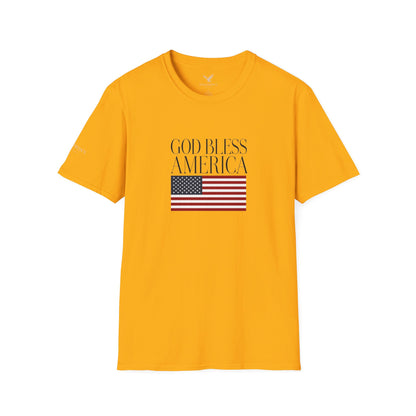 God Bless America (Lg) - Short Sleeve T-Shirt - Unisex