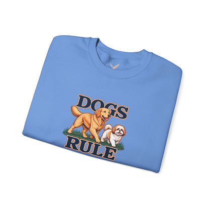 Dogs Rule - Crewneck Sweatshirt - Unisex