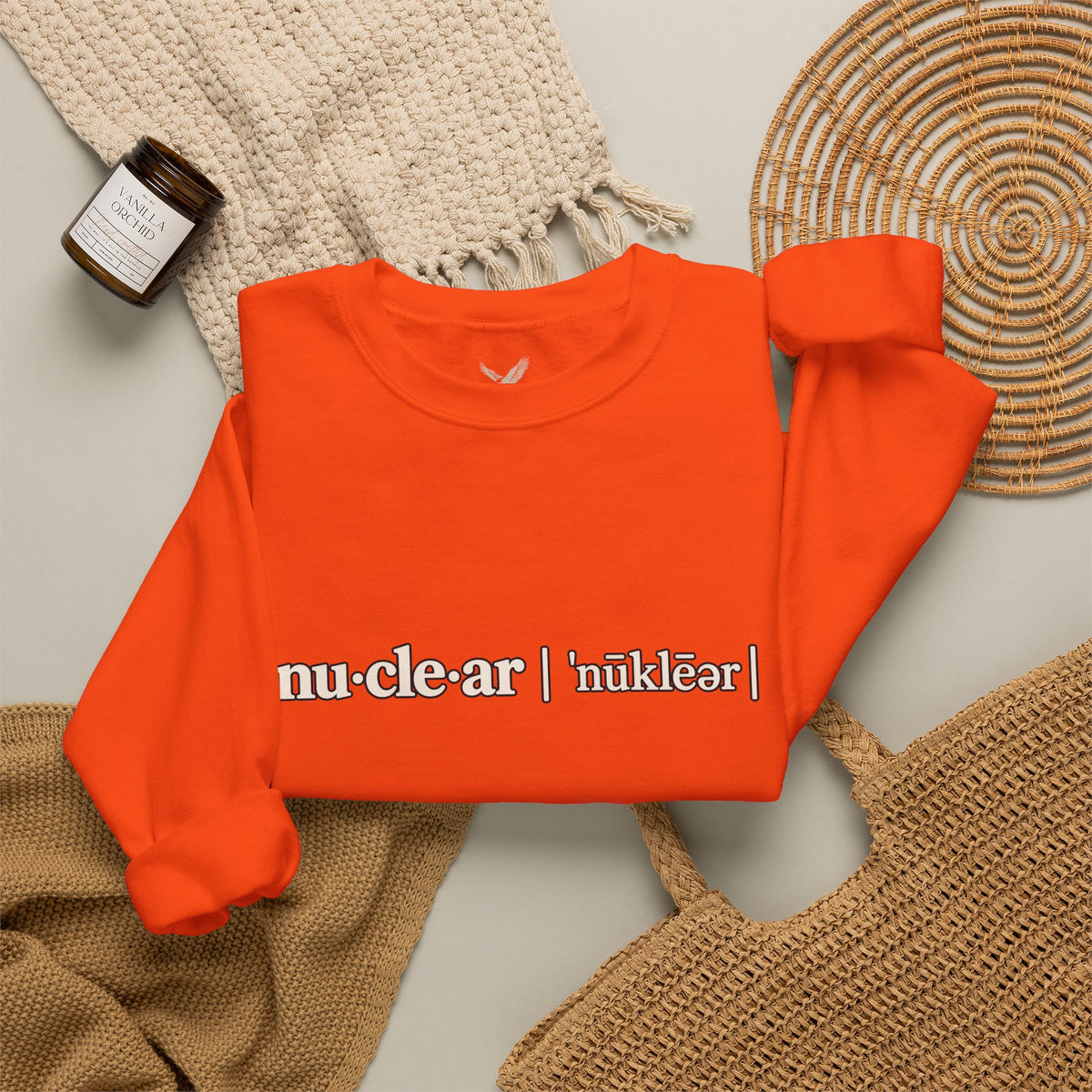 nu-cle-ar - Crewneck Sweatshirt - Unisex