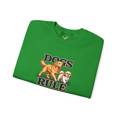 Dogs Rule - Crewneck Sweatshirt - Unisex