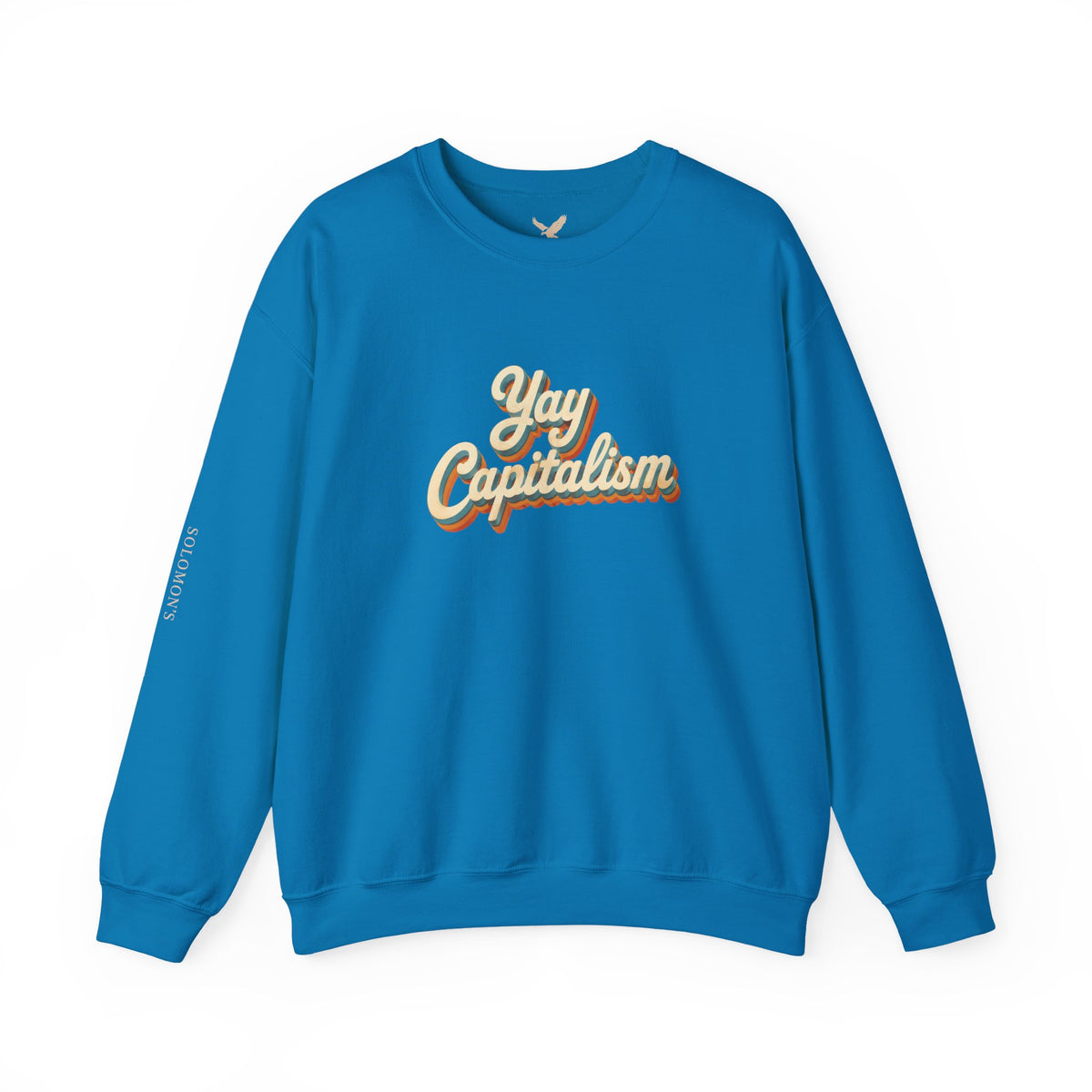 Yay Capitalism Retro - Crewneck Sweatshirt - Unisex
