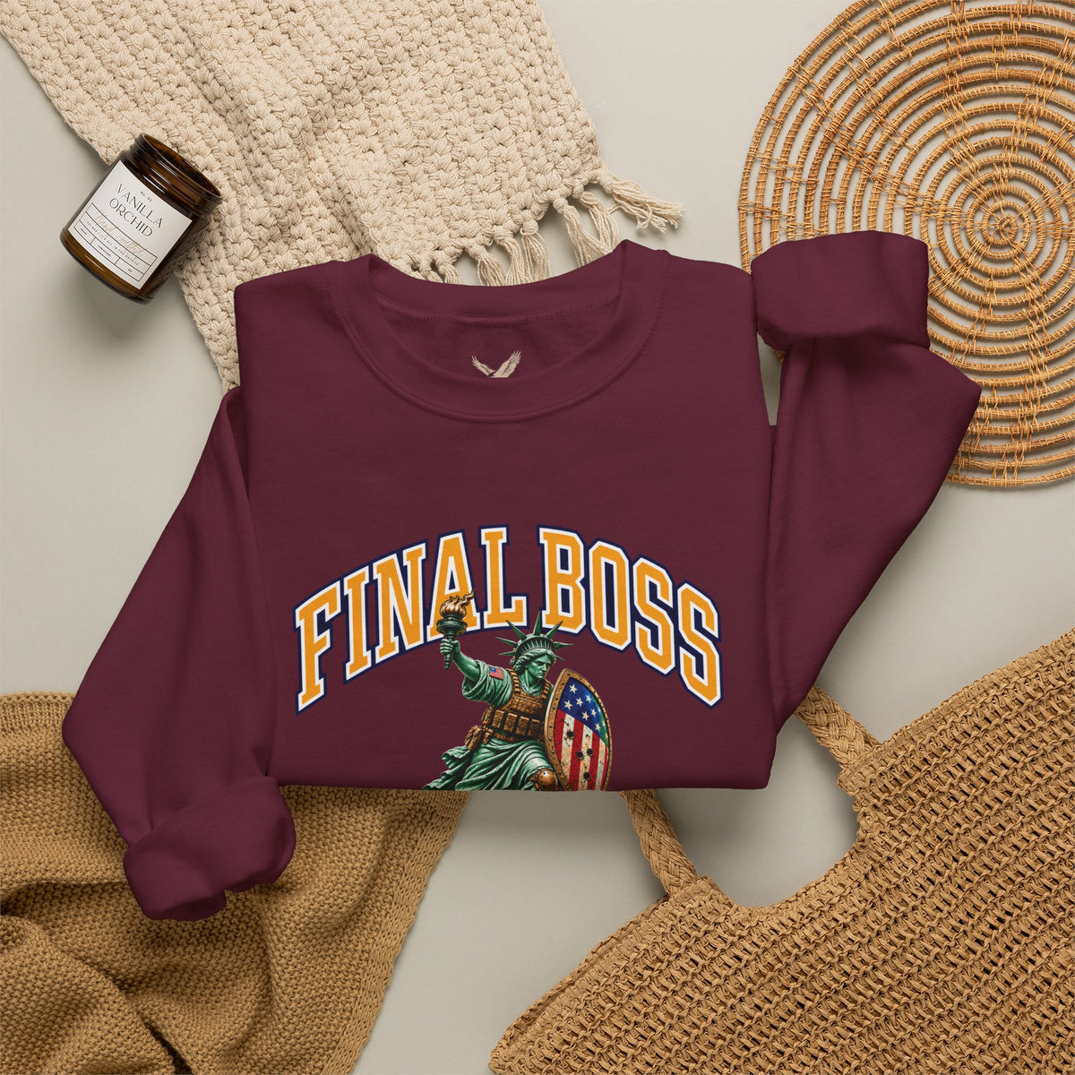 Final Boss - Crewneck Sweatshirt - Unisex