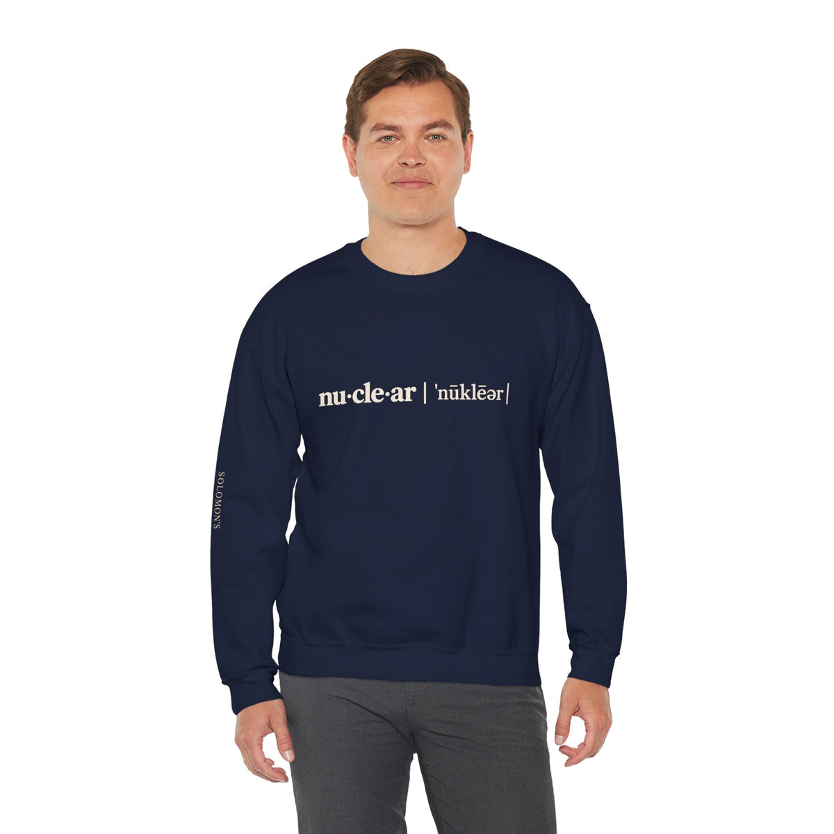 nu-cle-ar - Crewneck Sweatshirt - Unisex