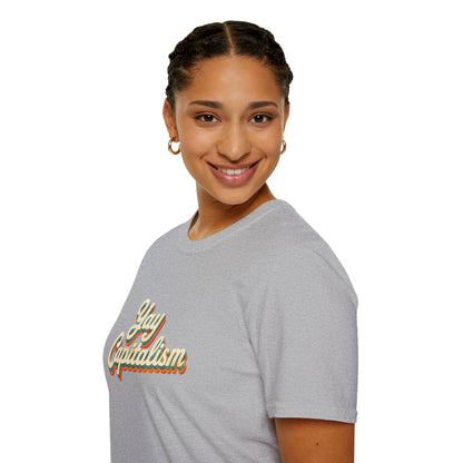 Yay Capitalism Retro - Short Sleeve T-Shirt - Unisex
