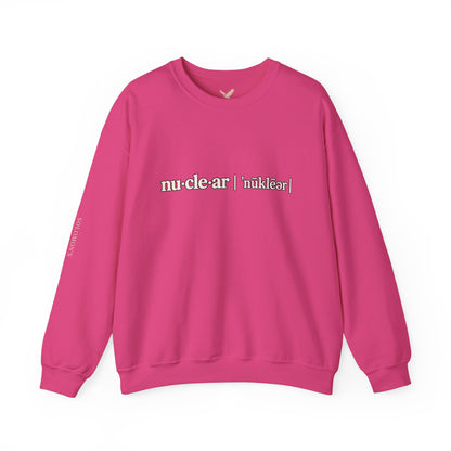nu-cle-ar - Crewneck Sweatshirt - Unisex