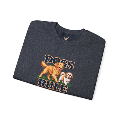 Dogs Rule - Crewneck Sweatshirt - Unisex